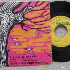 Discos de vinilo: SUPERVENTAS STARLUX 4 EXITOS SINGLE VINYL MADE IN SPAIN 1968. Lote 200094848