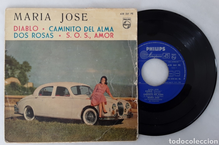 Discos de vinilo: Maria Jose Ep Diablo +3 A&ntilde;o 1960 - Foto 1