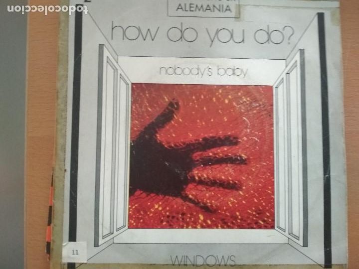 Discos de vinilo: WINDOWS HOW DO YOU DO SINGLE SPAIN - Foto 1