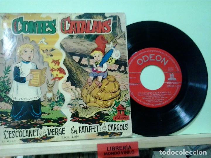 Discos de vinilo: LMV - Contes catalans. Odeon, ref. BSOE 4.010 -- Single - Foto 1