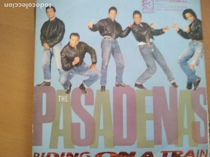Discos de vinilo: THE PASADENAS RIDING ON A TRAIN SINGLE SPAIN - Foto 1