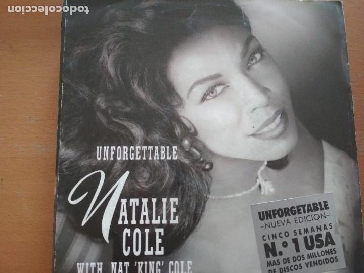 Discos de vinilo: NATALIE COLE WITH NAT KING COLE SINGLE - Foto 1