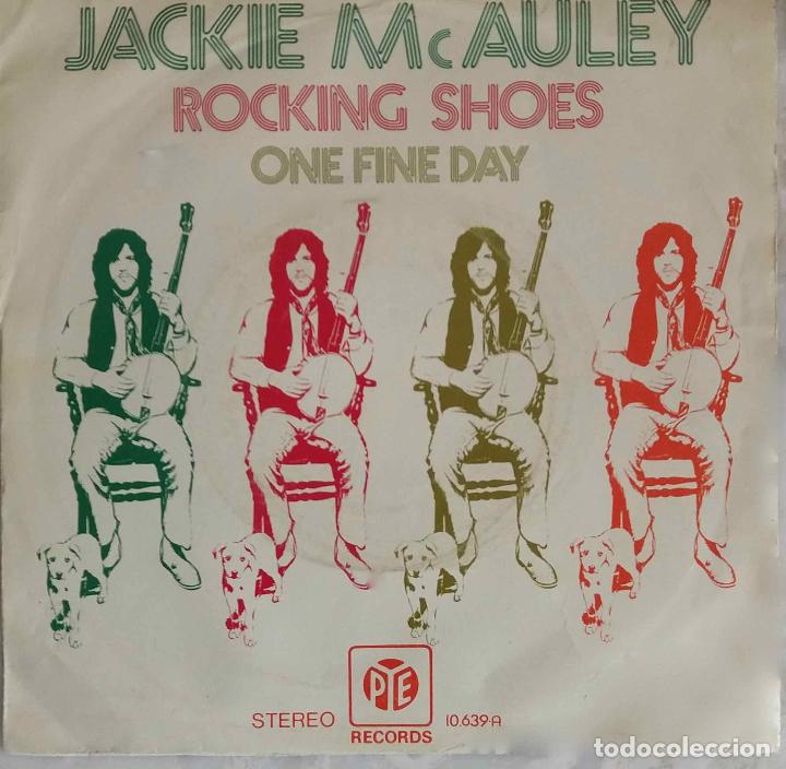 Disques de vinyle: JACKIE McAULEY. ROCKING SHOES. SINGLE ESPA&Ntilde;A