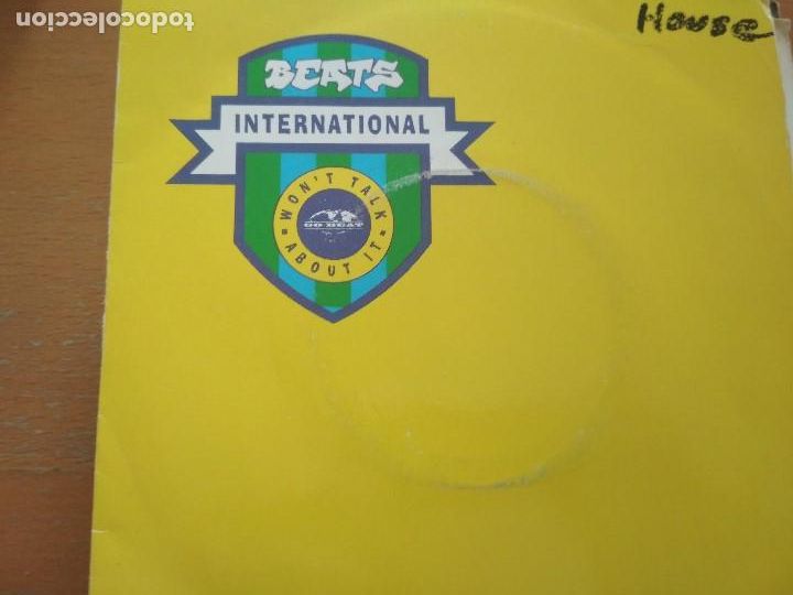 Discos de vinilo: Beats International Wont Talk About It SINGLE - Foto 1
