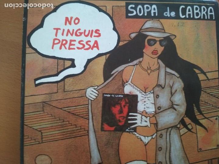 Discos de vinilo: SOPA DE CABRA NO TINGUIS PRESSA SINGLE - Foto 1