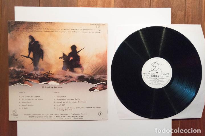 Discos de vinilo: KORTATU EL ESTADO DE LAS COSAS LP EDICION FRANCESA - Foto 2