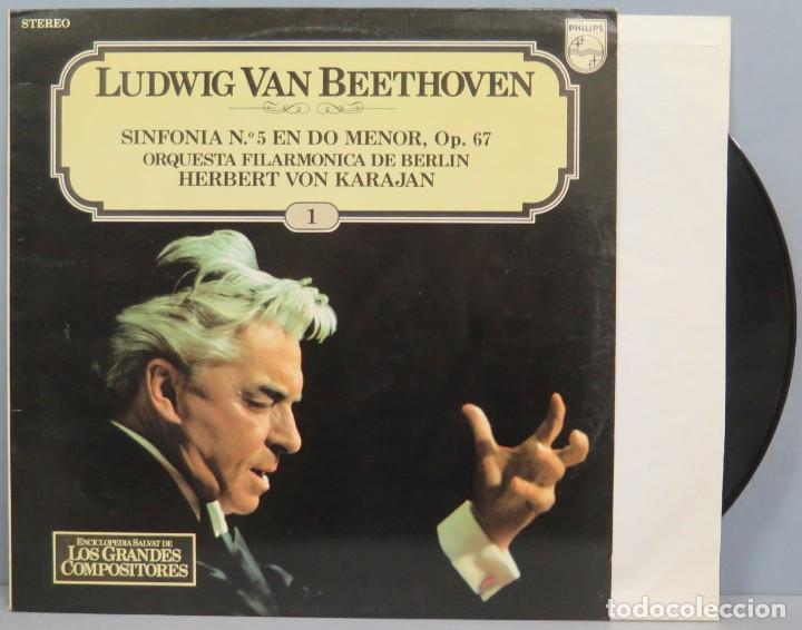 Discos de vinilo: LP. BEETHOVEN. GRANDES COMPOSITORES. 1 - Foto 1