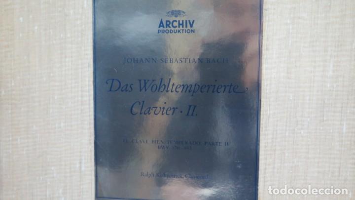 Discos de vinilo: 2 CAJA LP. BACH. EL CLAVE BIEN TEMPERADO - Foto 3