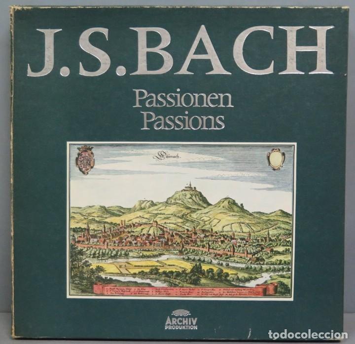 Discos de vinilo: CAJA LP. BACH. PASSIONEN - Foto 1