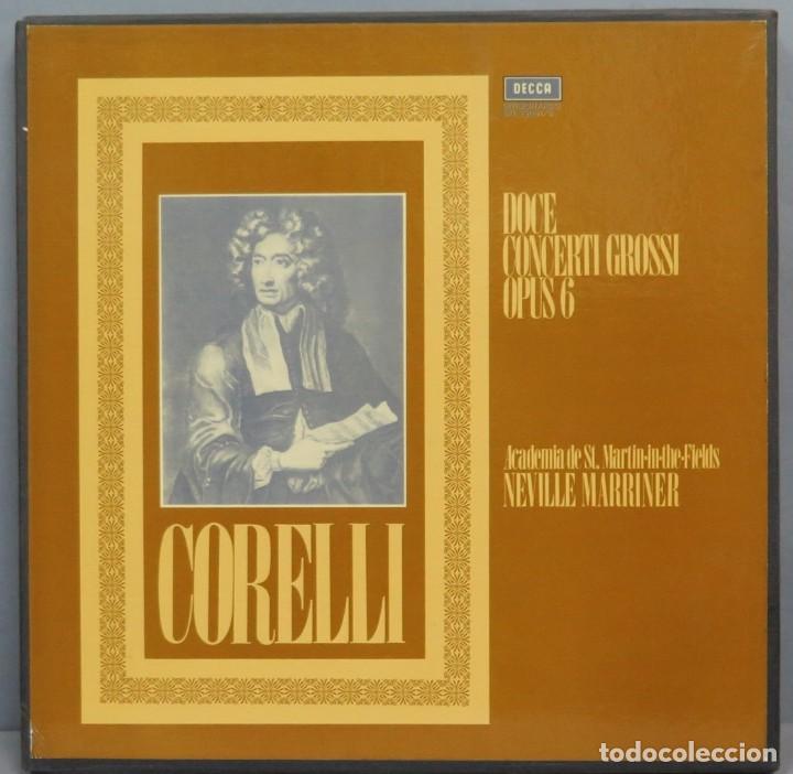 Discos de vinilo: CAJA LP. CORELLI. DOCE CONCERTI GROSSI - Foto 1