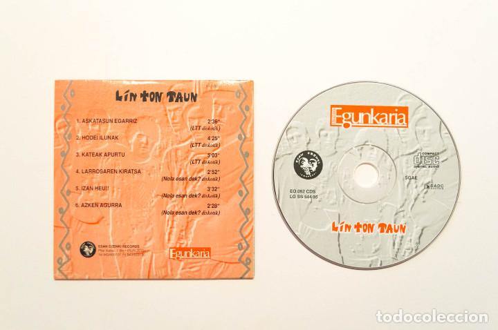 Discos de vinilo: LIN TON TAUN Egunkaria CD - Foto 2