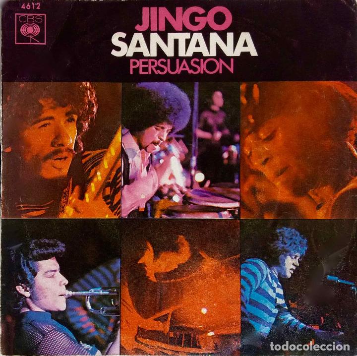 Discos de vinilo: SANTANA, JINGO. SINGLE ESPA&Ntilde;A - Foto 1