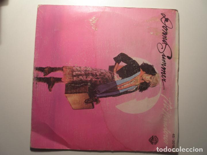 Discos de vinilo: Donna Summer The wonderer / stop me 1980 - Foto 1