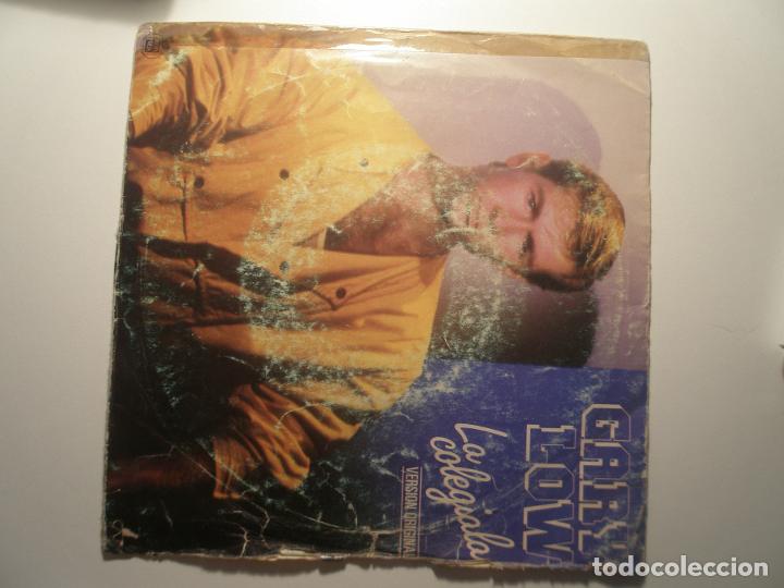 Discos de vinilo: Gary Low La colegiala / Mi querido amor 1984 - Foto 1