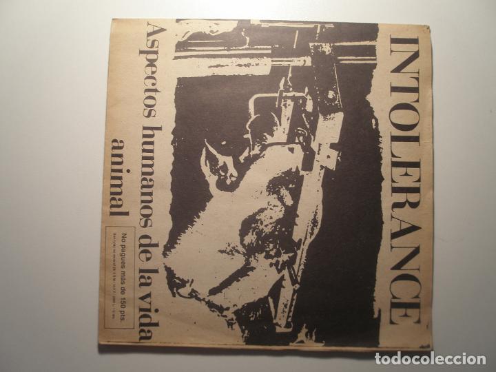 Discos de vinilo: Intolerance Aspectos humanos de la vida animal 1992 - Foto 1