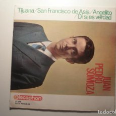 Discos de vinilo: JUAN PEDRO SOMOZA TIJUANA / SAN FRANCISCO DE ASÍS / ANGELITO / DÍ SI ES VERDAD 1964