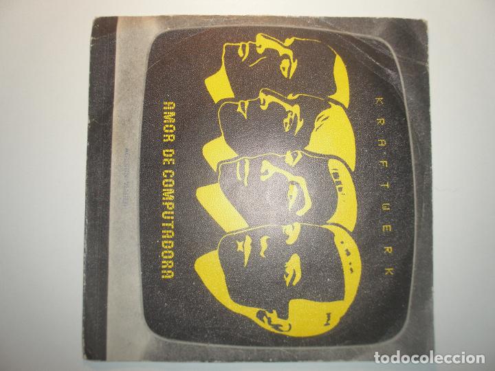 Discos de vinilo: Kraftwerk Computer love Amor de computadora / The model los modelos 1981 - Foto 1