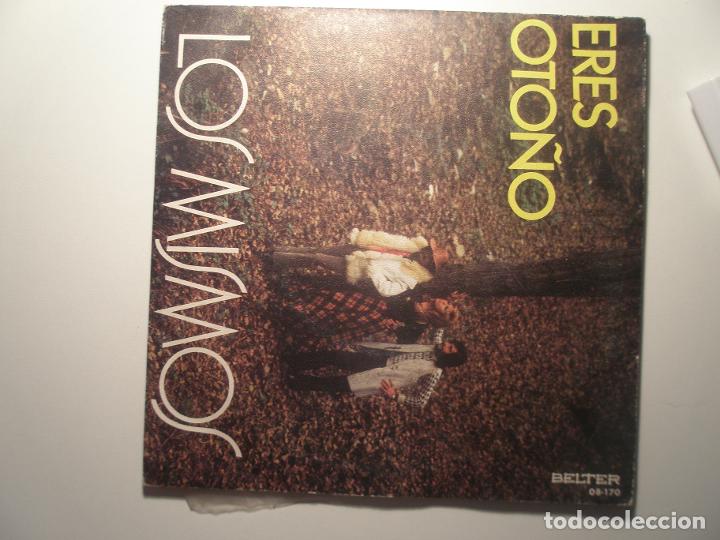 Discos de vinilo: Los mismos Eres oto&ntilde;o / En un lugar tranquilo 1972 - Foto 1