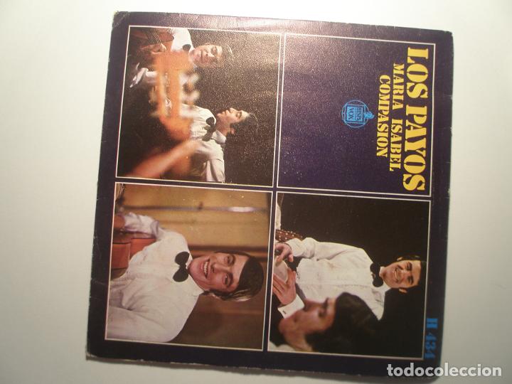 Discos de vinilo: Los payos Mar&iacute;a isabel / Compasi&oacute;n 1969 - Foto 1