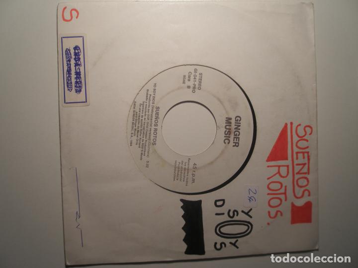 Discos de vinilo: Sue&ntilde;os rotos Yo soy Dios (single version) / Yo soy Dios (instrumental version) 1994 promo - Foto 1