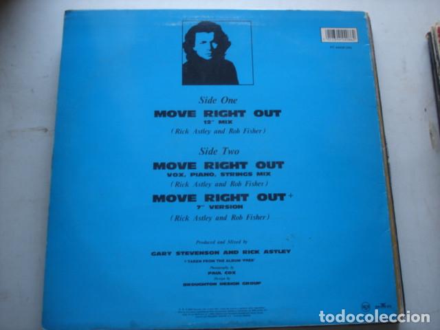 Discos de vinilo: Rick Astley    Move Right Out - Foto 2