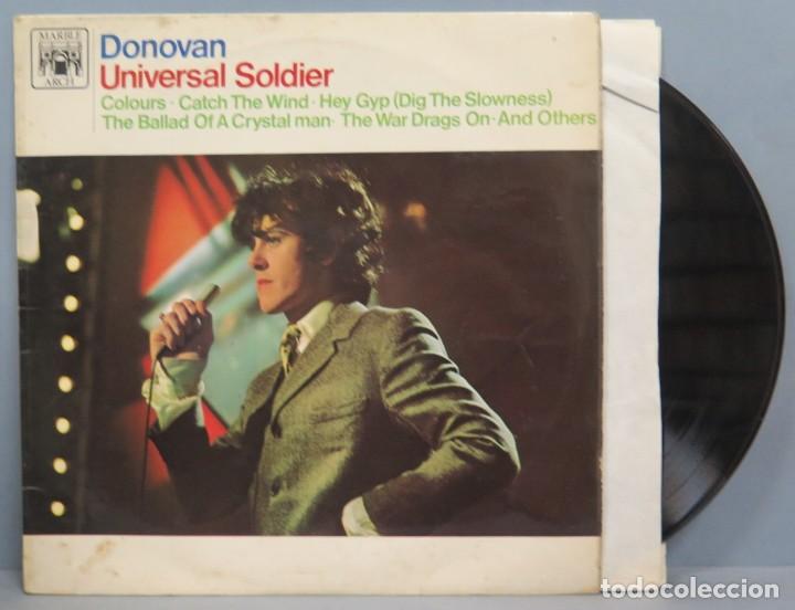 Discos de vinilo: LP. DONOVAN. UNIVERSAL SOLDIER - Foto 1