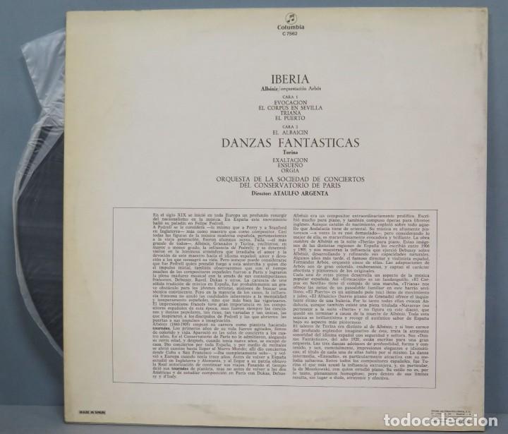Discos de vinilo: LP. ALBENIZ. TURINA - Foto 2