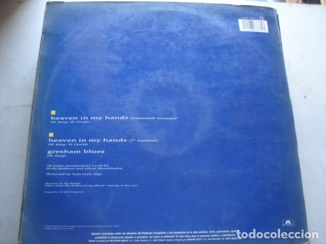 Discos de vinilo: Level 42    Heaven In My Hands - Foto 2