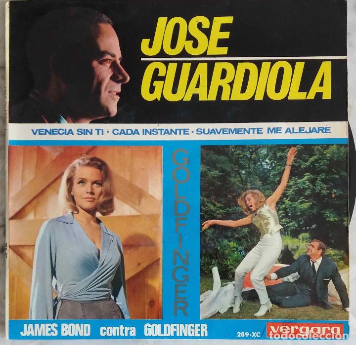 Discos de vinilo: JOSE GUARDIOLA. GOLDFINGER. EP - Foto 1