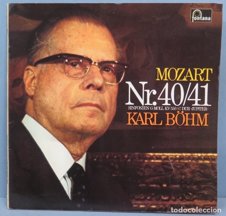 Discos de vinilo: LP. MOZART. 40 41. BOHM - Foto 1