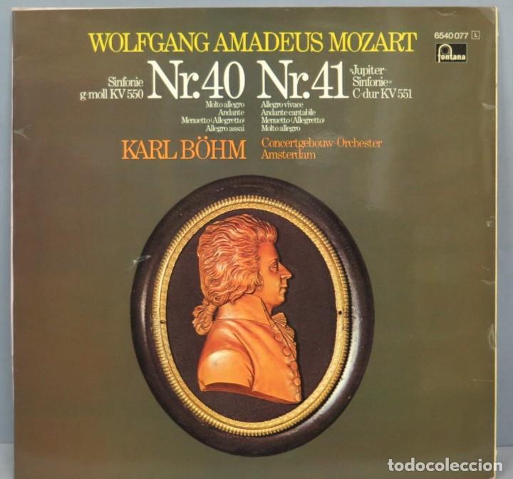 Discos de vinilo: LP. MOZART. 40 41. BOHM - Foto 2