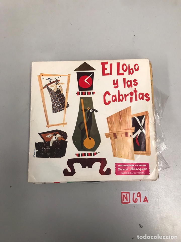 Discos de vinilo: El Lobo Y Las Cabritas - Foto 1