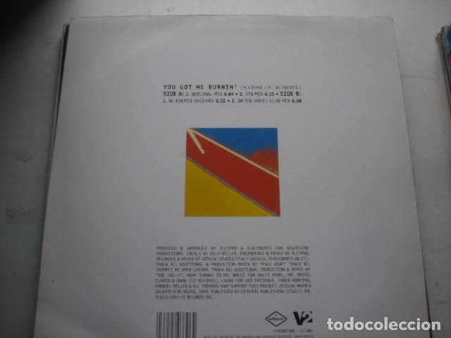 Discos de vinilo: Nightvibe    You Got Me Burnin - Foto 2