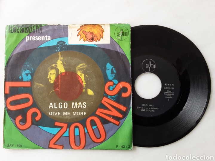 Discos de vinilo: Los Zooms Ep Algo m&aacute;s - Foto 1