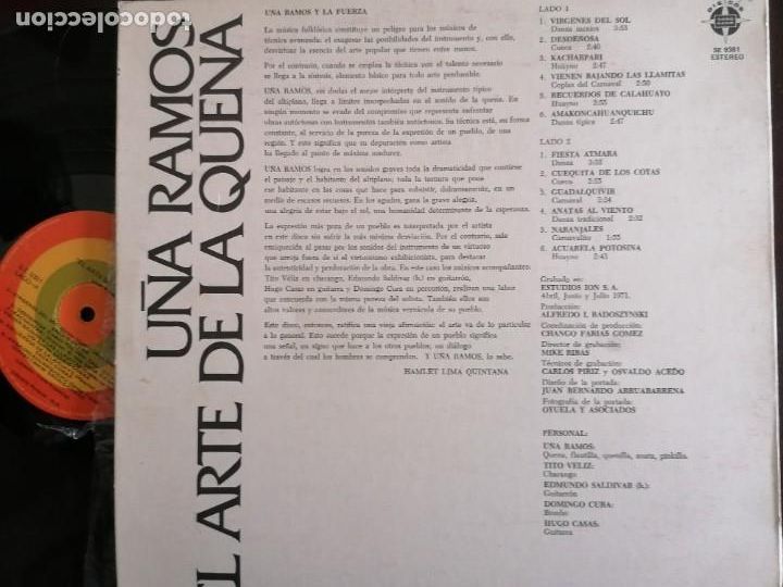 Discos de vinilo: EL ARTE DE LA QUENA - Foto 2