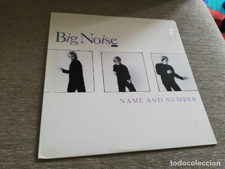Discos de vinilo: Big noise-name and number. maxi - Foto 1
