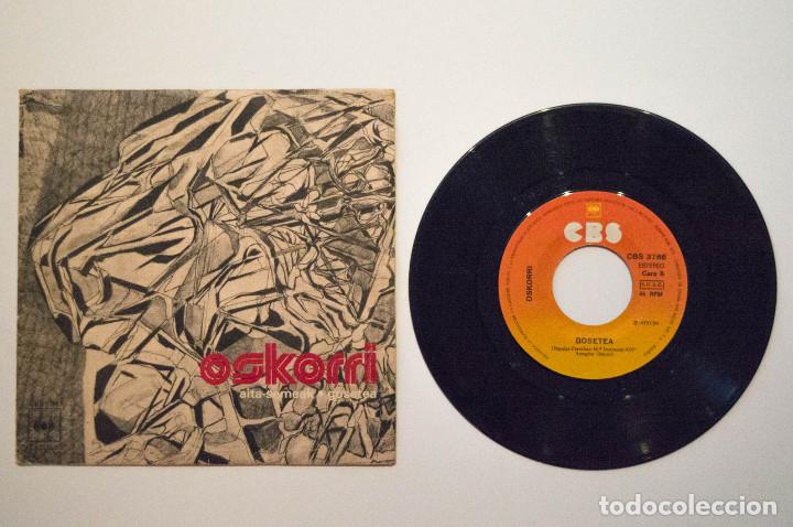 Discos de vinilo: OSKORRI SINGLE AITA-SEMEAK - Foto 1