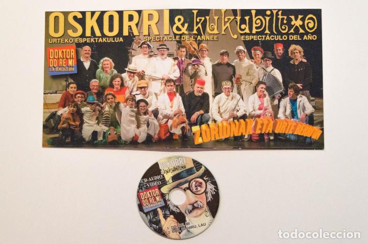 Discos de vinilo: OSKORRI CD SINGLE KUKUBILTXO CON HOJA - Foto 2