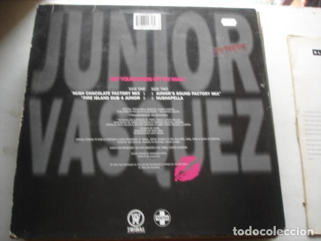 Discos de vinilo: Junior Vasquez    Get Your Hands Off My Man! - Foto 2