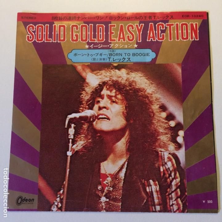 Discos de vinilo: T. Rex &ndash; Solid Gold Easy Action / Born To Boogie JAPON 1972 ODEON* - Foto 1