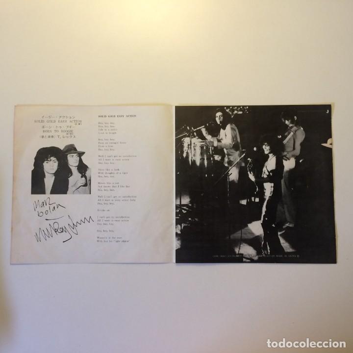 Discos de vinilo: T. Rex &ndash; Solid Gold Easy Action / Born To Boogie JAPON 1972 ODEON* - Foto 3