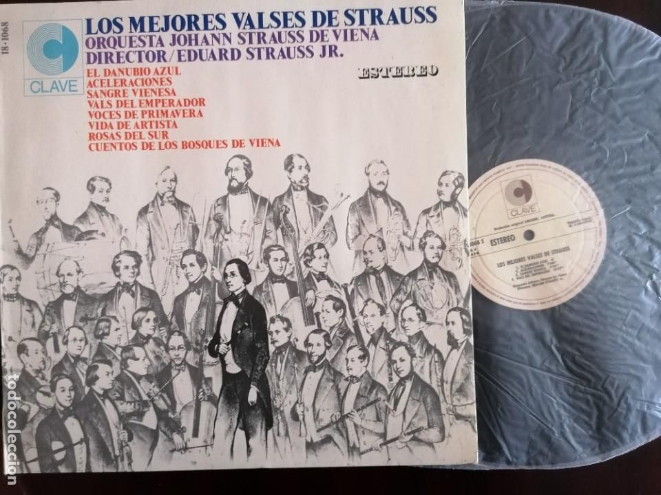 Discos de vinil: LOS MEJORES VALSES DE STRAUSS
