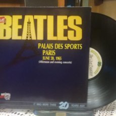 Discos de vinilo: THE BEATLES PALAIS DES SPORTS PARIS 1965 /1987 LP ITALIA PEPETO TOP. Lote 200289042