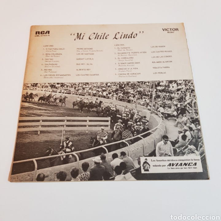 Discos de vinilo: MI CHILE LINDO - Foto 2