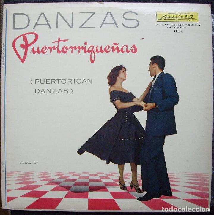 Discos de vinilo: V.A.: DANZAS PUERTORRIQUE&Ntilde;AS -  LP VINILO -VINYL LP PUERTO RICO FOLKLORE