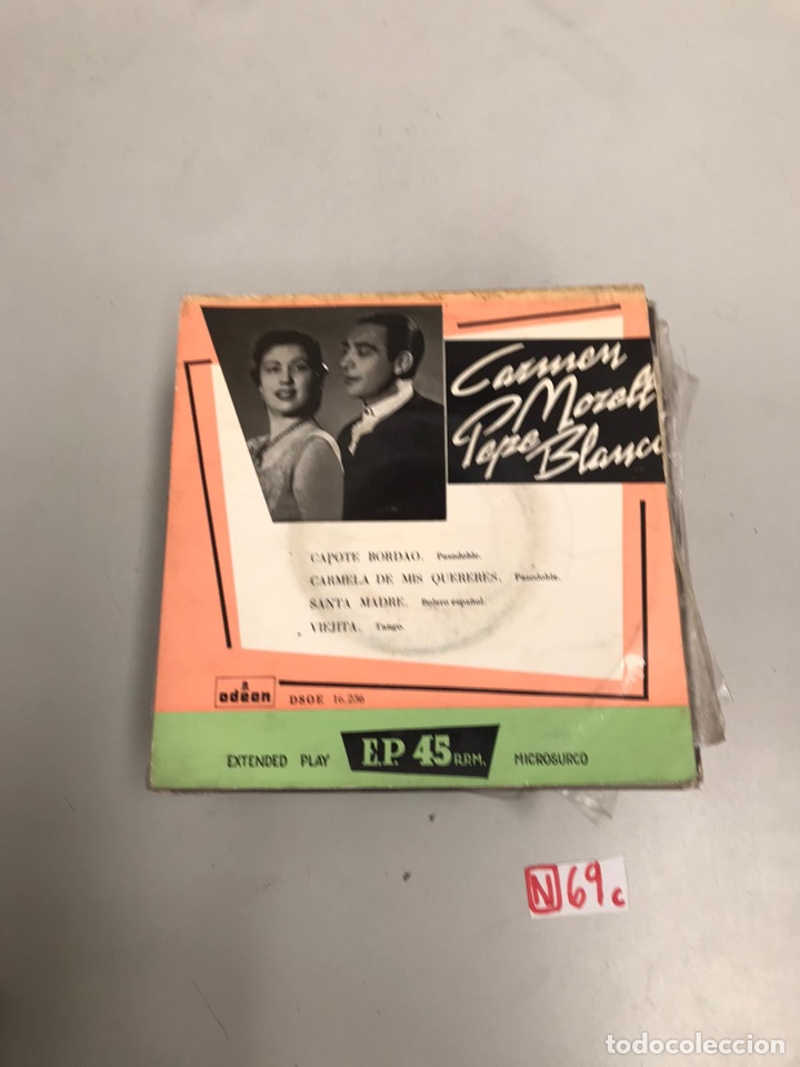 Discos de vinilo: Carmen Morell Pepe Blanco - Foto 2