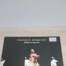 Discos de vinilo: FREDDIE MERCURY LIVING ON MY OWN VINILO AÑO 1993 MAXI SINGLE DIFÍCIL