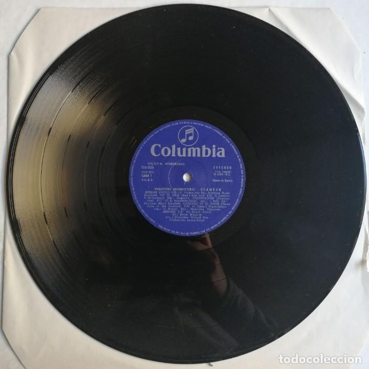 Discos de vinilo: Champan. Pasaporte Internacional, Columbia TXS 3239 - Foto 5