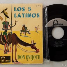 Discos de vinilo: LOS CINCO LATINO EP DON QUIJOTE +3