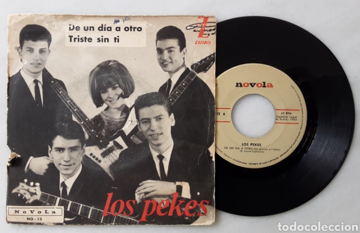 Discos de vinilo: Los Pekes Ep De un d&iacute;a a otro +3 - Foto 1